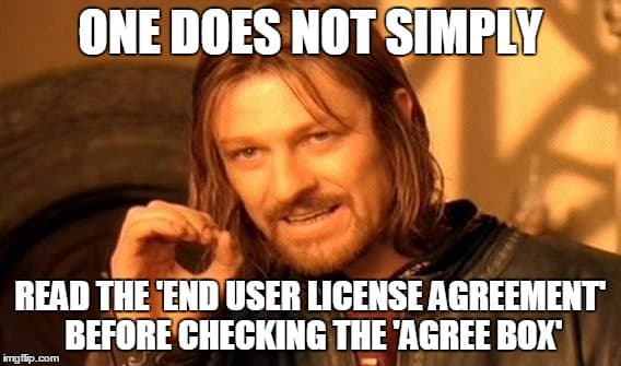 EULA Meme